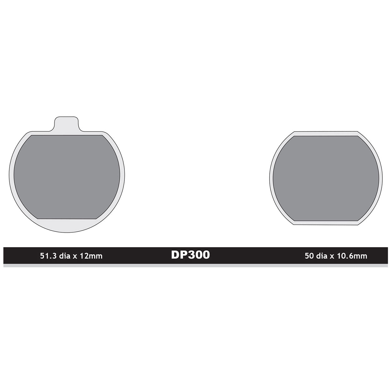 DP Brake Pads Standard DP300