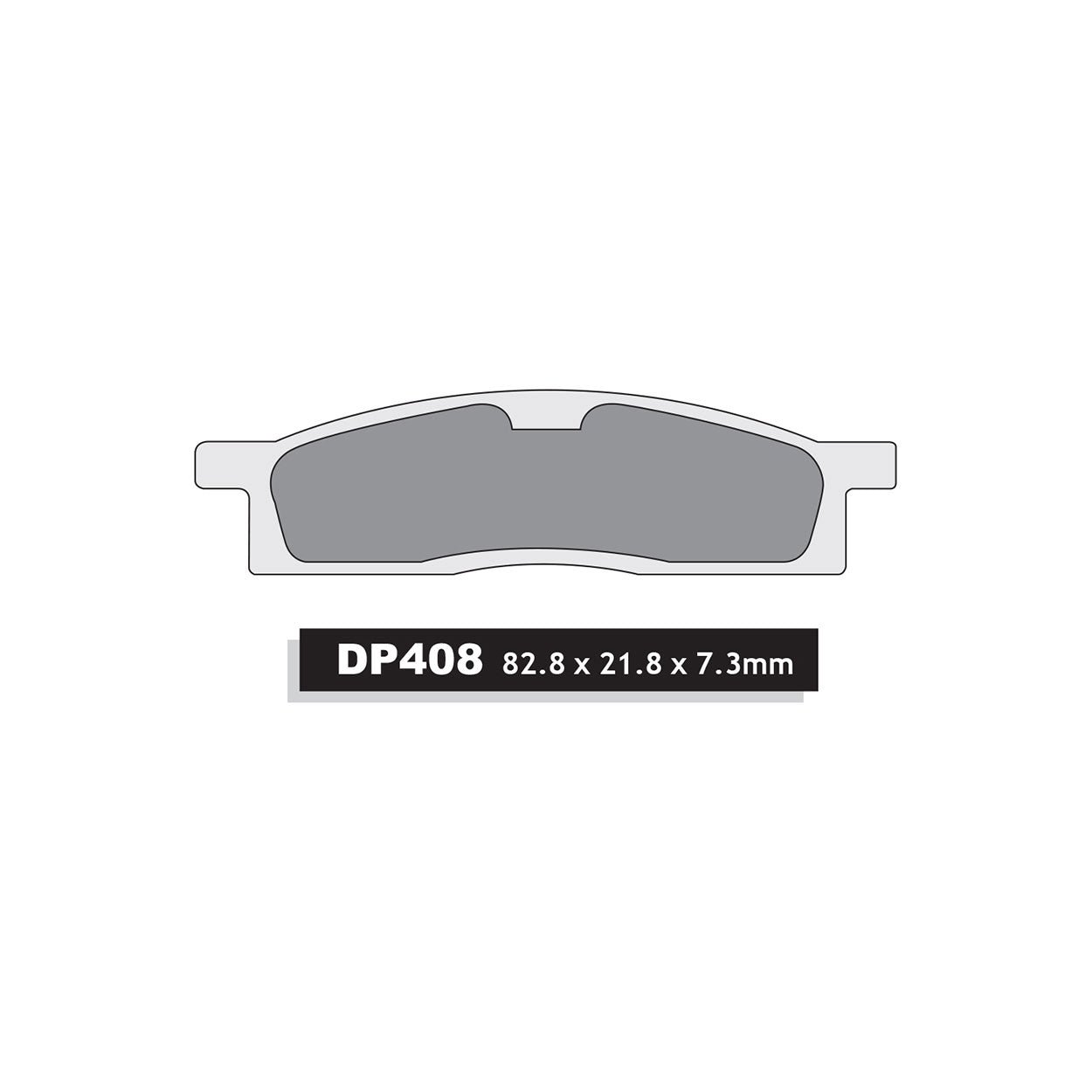 DP Brake Pads Standard DP408