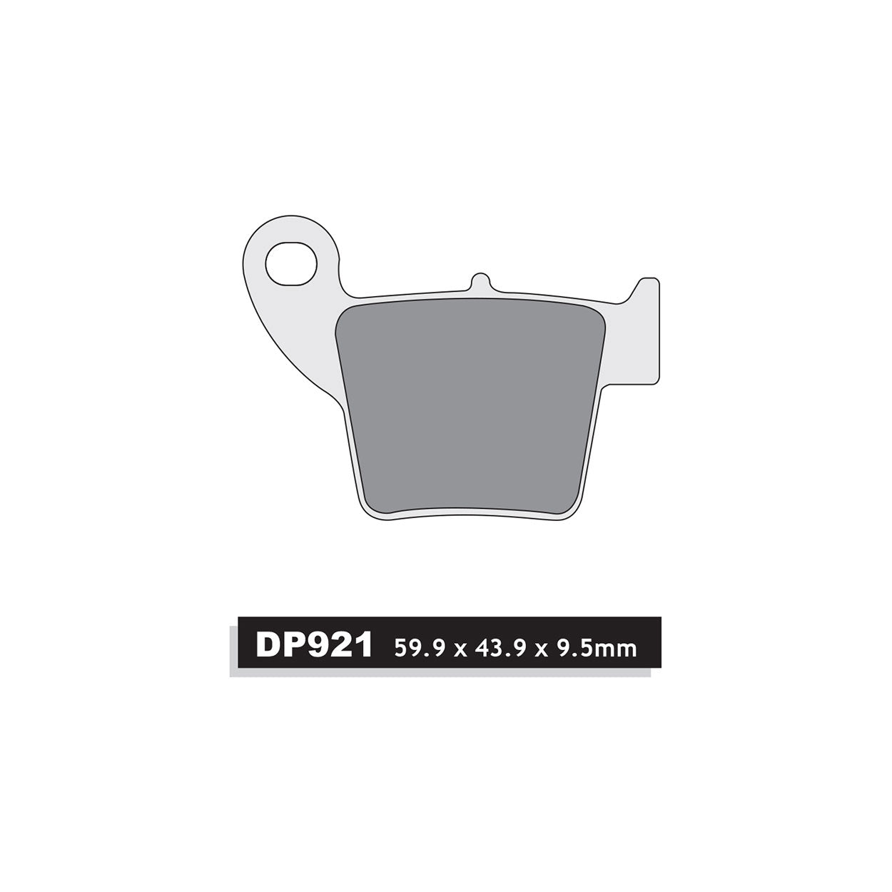 DP Brake Pads Standard DP921