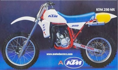 1983 KTM MC 250 Plastic Kit