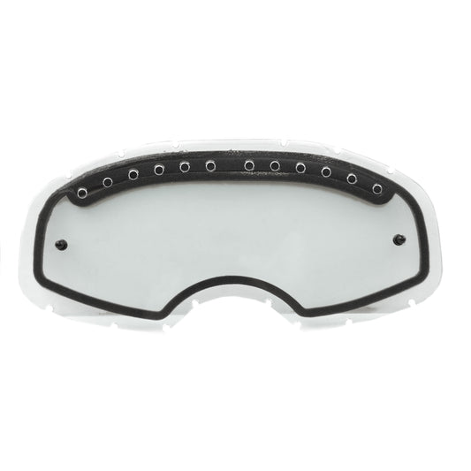 COLOSSUS TEAR OFF LENS CLEAR DOUBLE VENTED, ANTI FOG, ANTI SCRATCH, DVC00