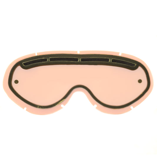 HYBRID TEAR OFF VENTED LENS PINK, ANTI FOG, ANTI SCRATCH, DVP201
