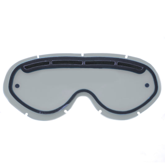 HYBRID TEAR OFF VENTED LENS SMOKE, ANTI FOG, ANTI SCRATCH, DVS201