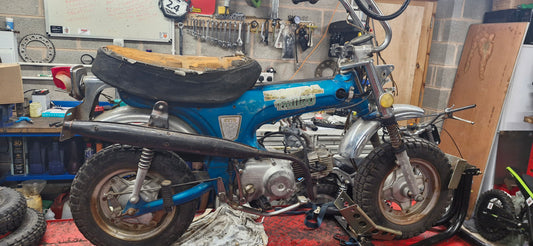 1974 Honda CT70 Monkey Bike PROJECT