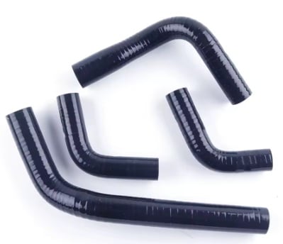 HOSE KIT 4pcs 04-09 CRF250 04-16 CRF250X  BLACK SILICONE RADIATOR HOSE KITS