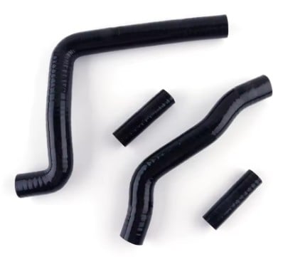 RADIATOR HOSE KIT 4pcs BLACK 05-08 KAWASAK KX250 SILICONE 39062-0074