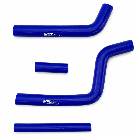 RADIATOR HOSE KIT4pcs BLUE 96-01 YAMAHA YZ125 SILICONE 5MV-12481-00-00