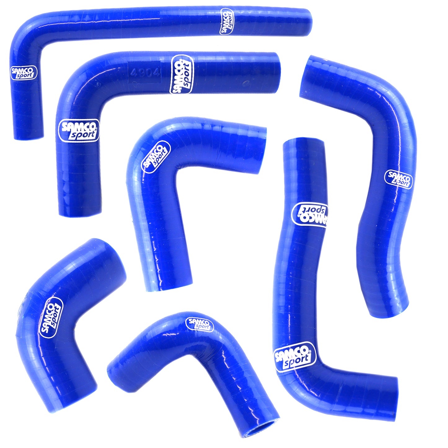 SAMCO HOSE KIT BETA OEM STYLE, 7 PIECE KIT, BLUE, BET-9