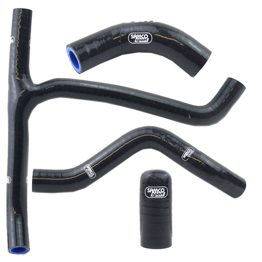 Honda CRF 250 R (Factory Re-Routing Hose Kit) 2018 - 2021 4 Piece Samco Sport Silicone Radiator Coolant Hose Kit