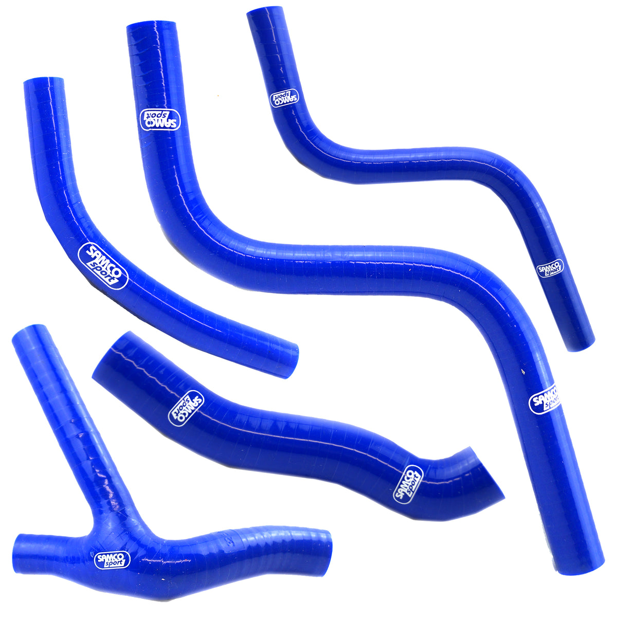 Honda CR 250 R 1985 - 1987 5 Piece Samco Sport Silicone Radiator Coolant Hose Kit