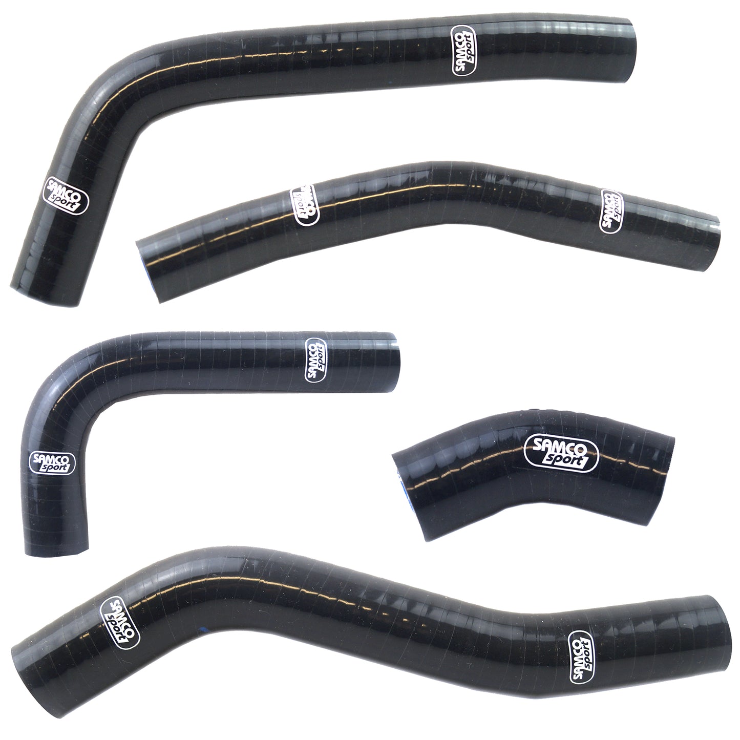 Kawasaki KX 250 2021 - 2023 5 Piece OEM Replacement Samco Sport Silicone Radiator Coolant Hose Kit