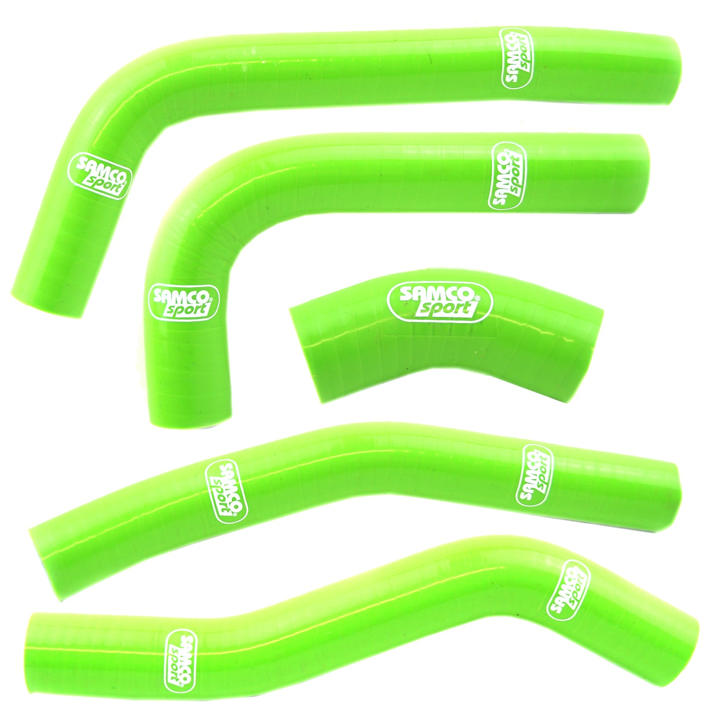 Kawasaki KX 250 2021 - 2023 5 Piece OEM Replacement Samco Sport Silicone Radiator Coolant Hose Kit