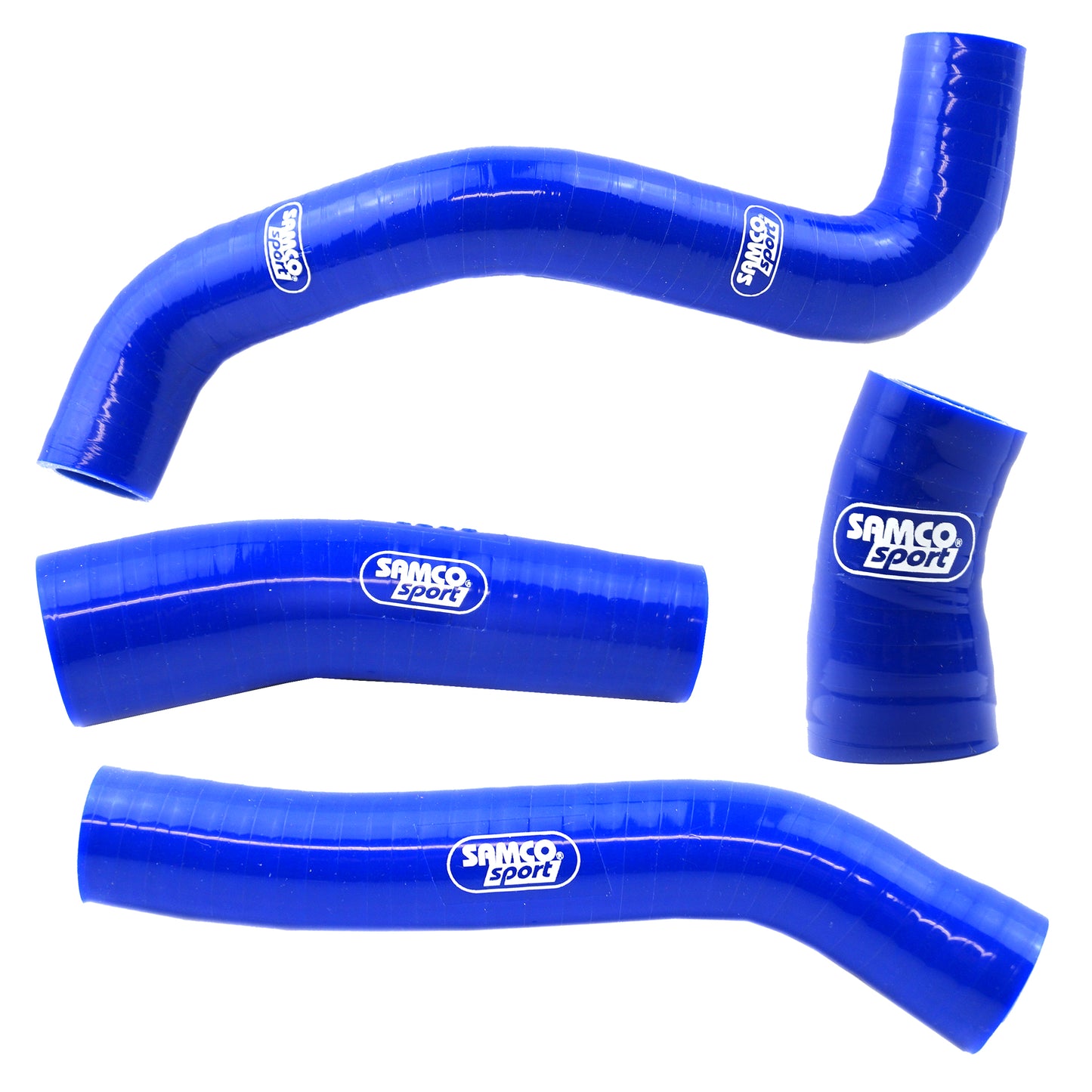 Husqvarna FC 250 2019 - 2022 4 Piece OEM Replacement Samco Sport Silicone Radiator Coolant Hose Kit