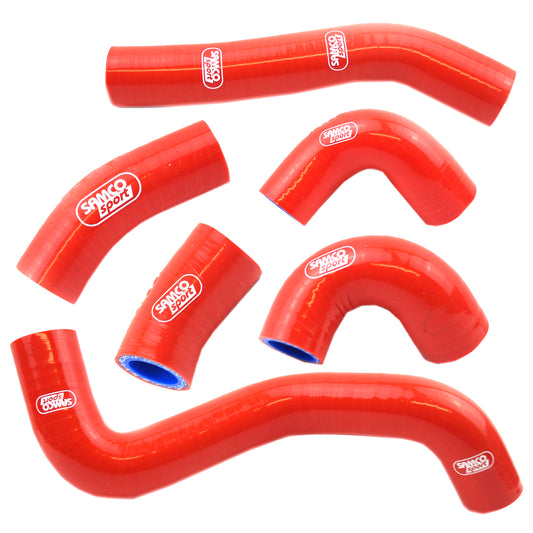 SAMCO HOSE KIT GASGAS OEM, 6 PIECE KIT, RED, KTM-115 RD