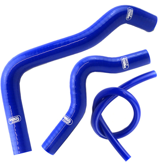 Suzuki RM 85 2002 - 2021 3 Piece Samco Sport Silicone Radiator Coolant Hose Kit