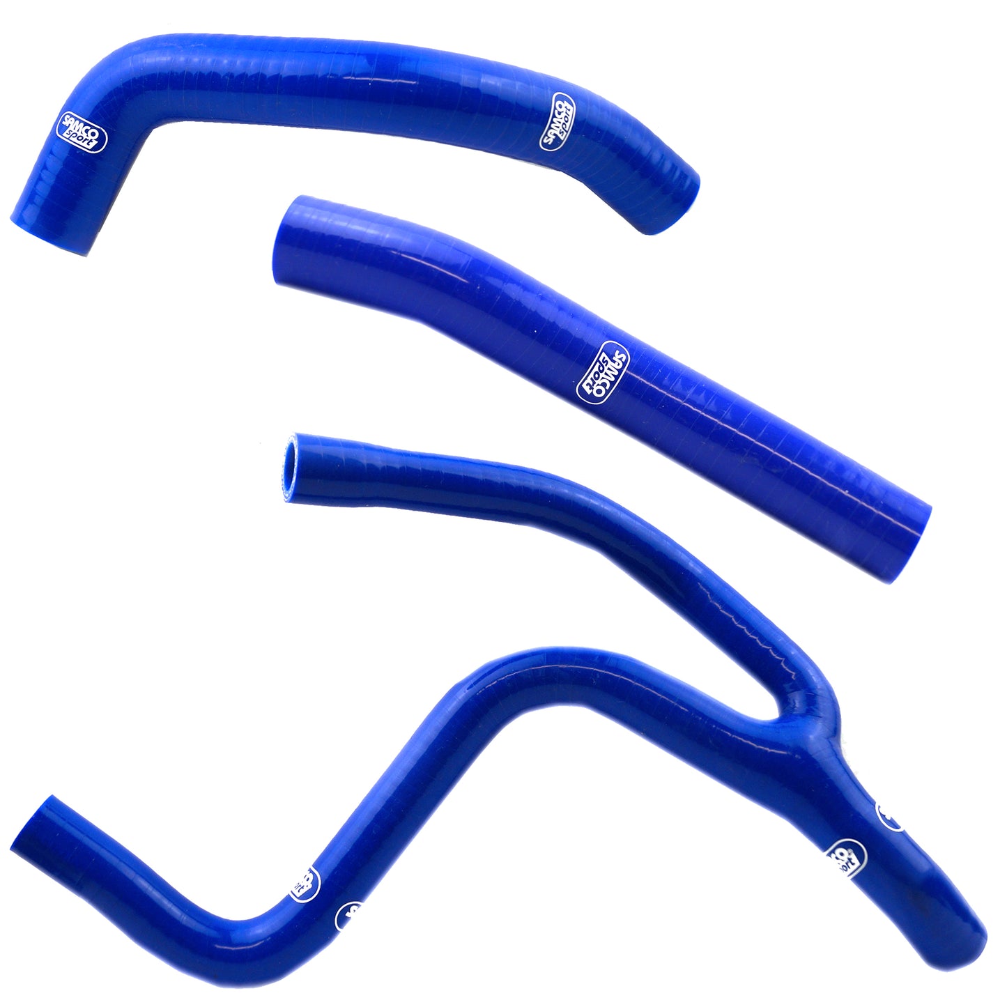 Suzuki RM Z 250 2011 - 2012 3 Piece Y-Piece Race Design Samco Sport Silicone Radiator Coolant Hose Kit