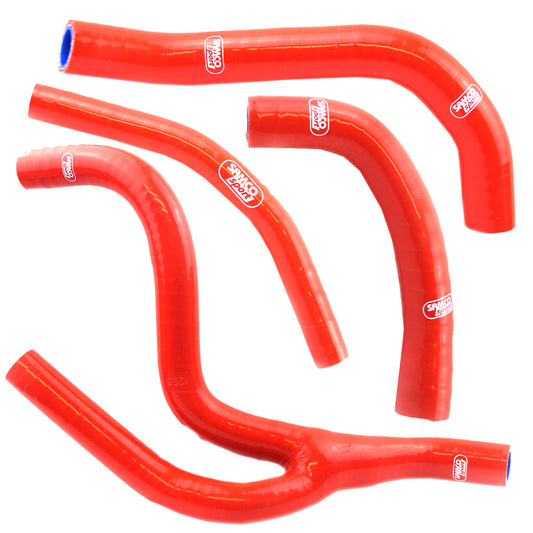 Suzuki RM Z 250 2013 - 2018 4 Piece Y-Piece Race Design Samco Sport Silicone Radiator Hose Kit