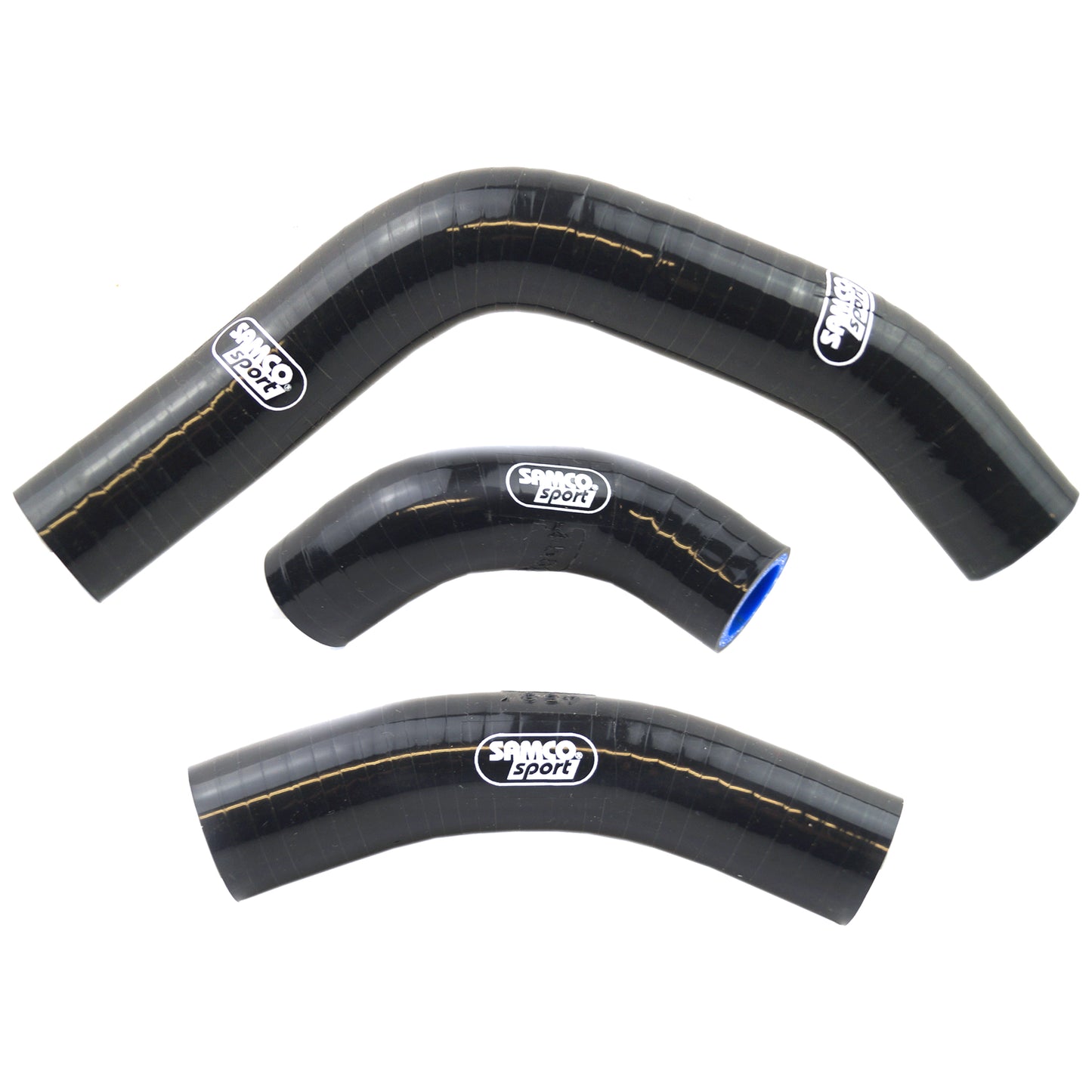 Suzuki RM 250 1989 - 1990 3 Piece Samco Sport Silicone Radiator Coolant Hose Kit