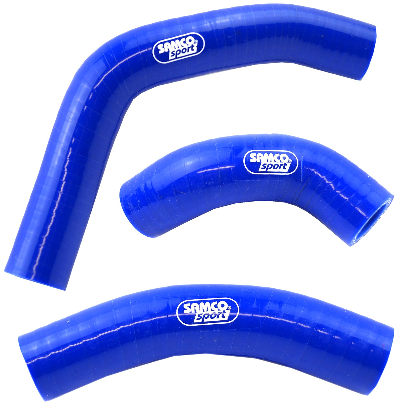 Suzuki RM 250 1989 - 1990 3 Piece Samco Sport Silicone Radiator Coolant Hose Kit