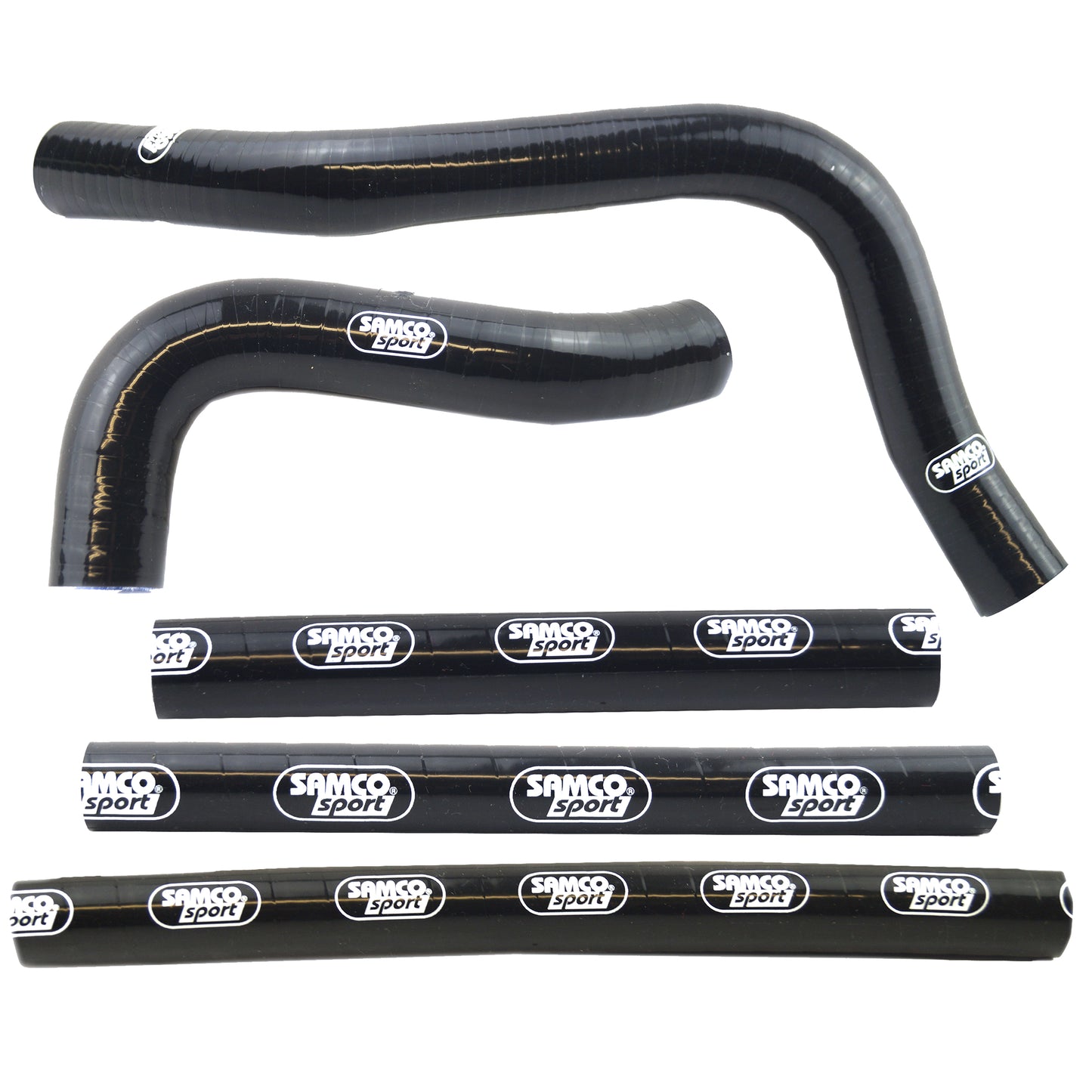 Suzuki RM 250 1996 - 2000 5 Piece Samco Sport Silicone Radiator Coolant Hose Kit