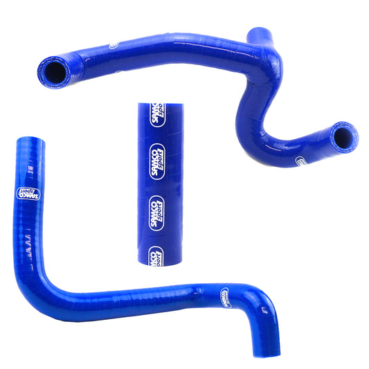 Suzuki RM Z 450 2018 - 2022 3 Piece Y-Piece Race Design Samco Sport Silicone Radiator Coolant Hose Kit