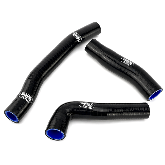 COOLANT HOSE 3 PIECE KIT BLACK 20-23 HUSQ KTM 150 EXC XC-W TPI THERMO BYPASS SAMCO KTM-121-BK