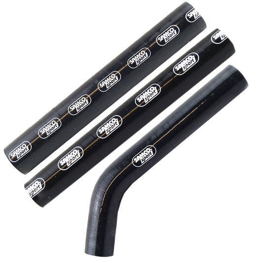 COOLANT HOSE 3 PIECE KIT BLACK 11-15 KTM HUSQVARNA 125 150 SX XC SAMCO SPORT KTM-36-BK