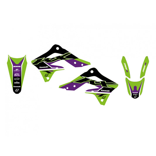 12-15 KXF450 DREAM 5 GRAPHICS, BLACKBIRD 2420AB