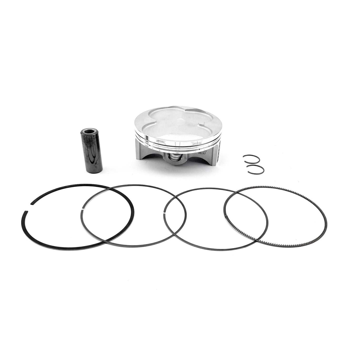 PISTON KIT VERTEX 97.0 C YAMAHA YZ450F 2023-24, VERTEX 24639C, HIGH COMPRESSION