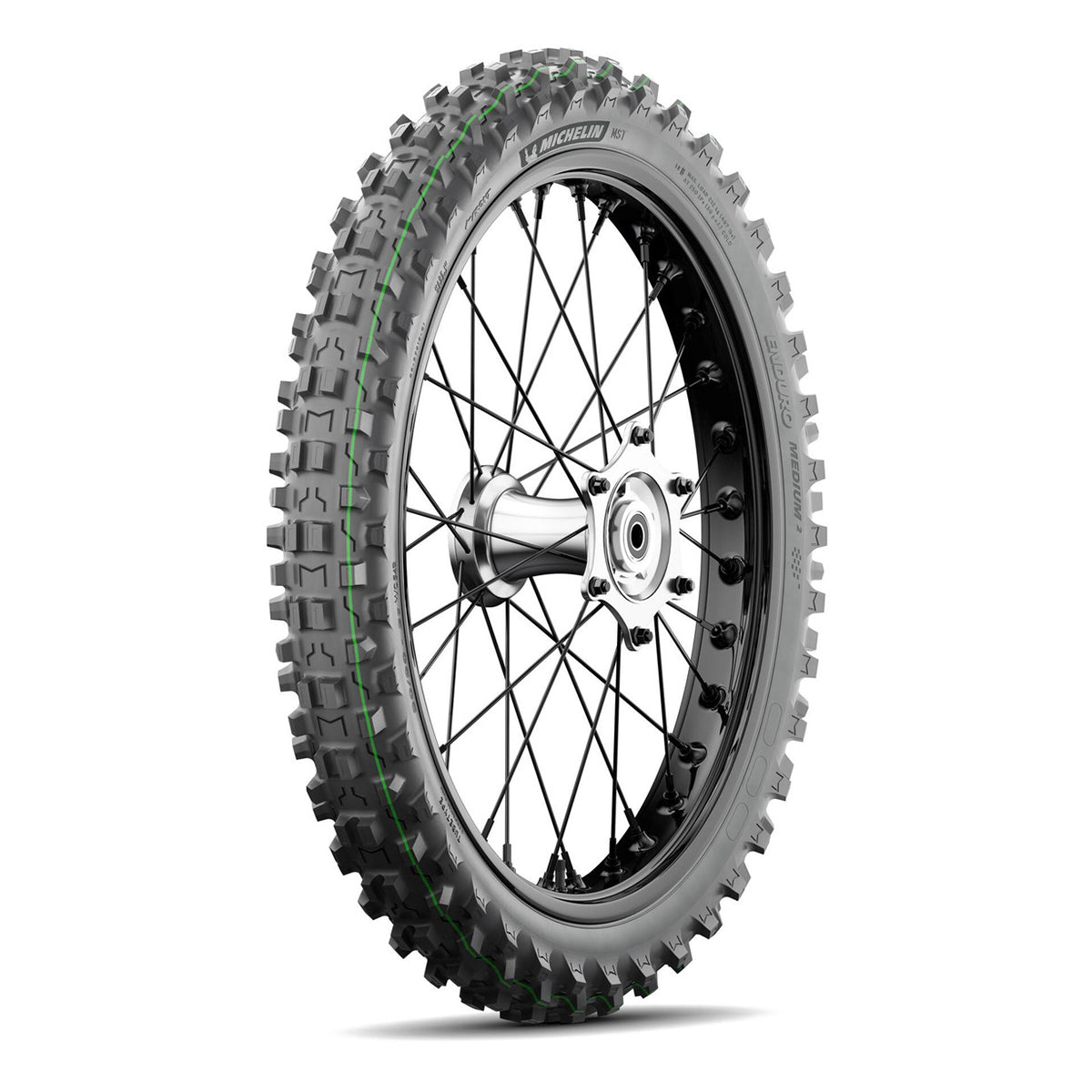 Michelin Enduro Medium 2 Front Tyre 90/90-21 - FIM App