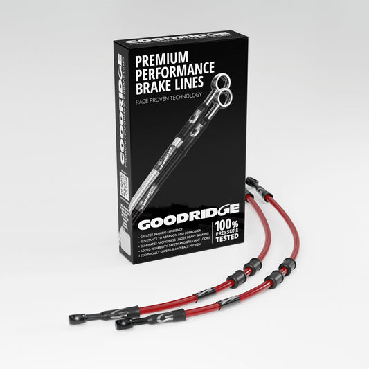 Goodridge TR1051-2FCBK-RD: manufacturer representative image; selected specification stated in listing.