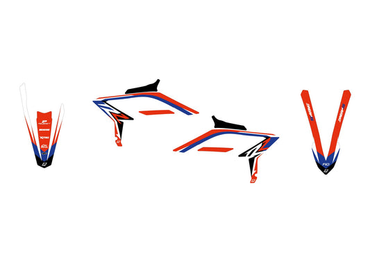 23-24 BETA RR 2T/4T DREAM 5 DECALS, BLACKBIRD 2B08AB