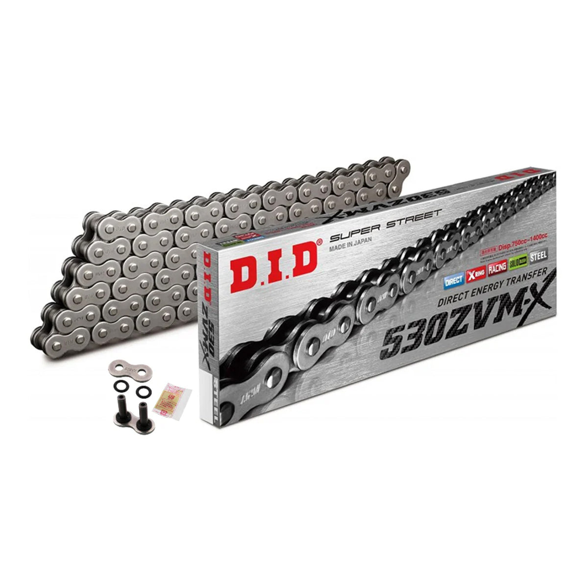 DID 530ZVM-X BLACK CHAIN 110L DID530ZVMX110