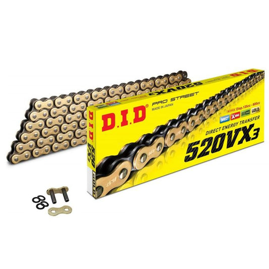 Beta XTrainer 300 2T 2026 DID 114L Chain Gold & Black