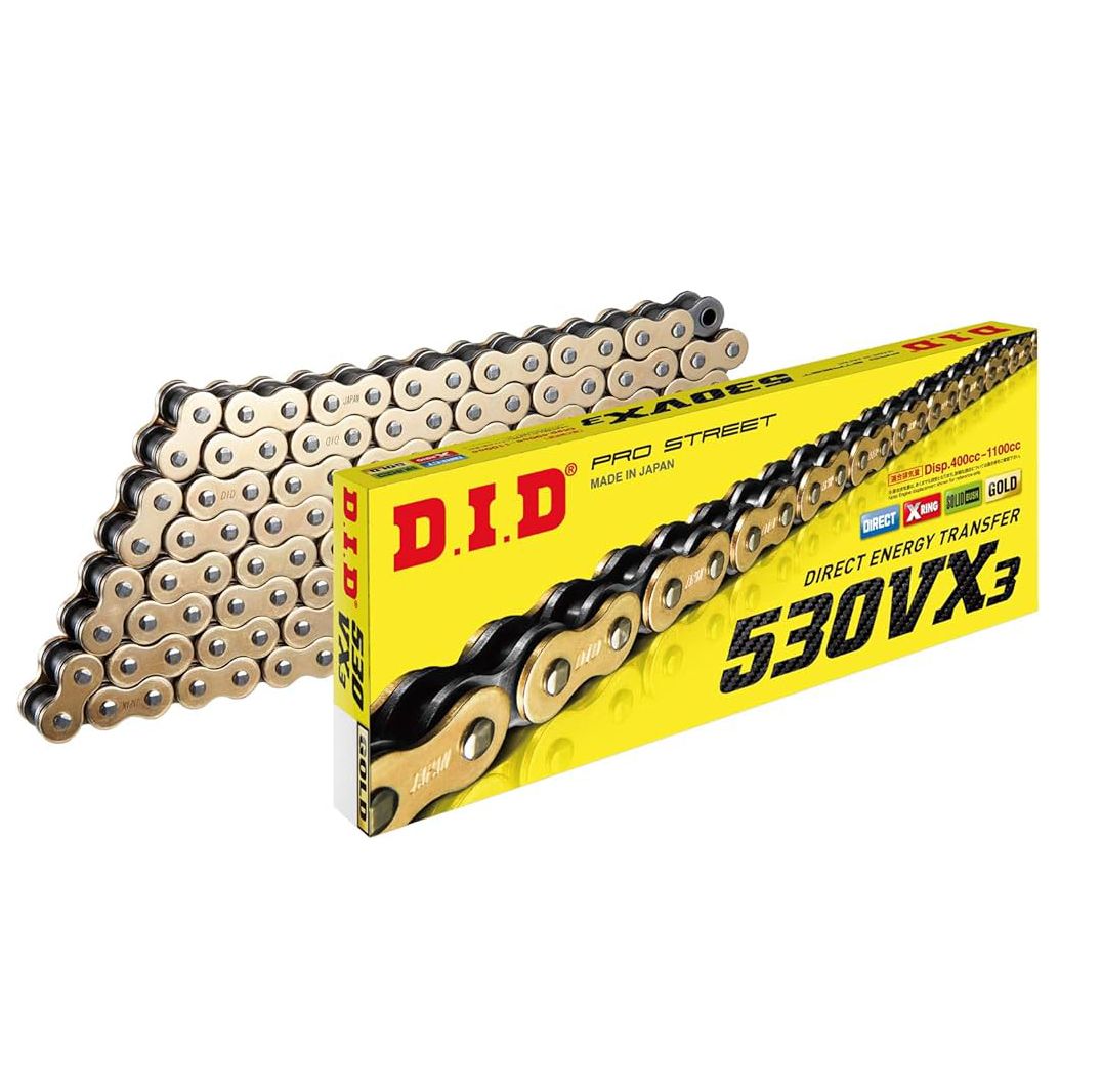 DID 530VX X-RING GB CHAIN 122L ZJ DID530VXGB122