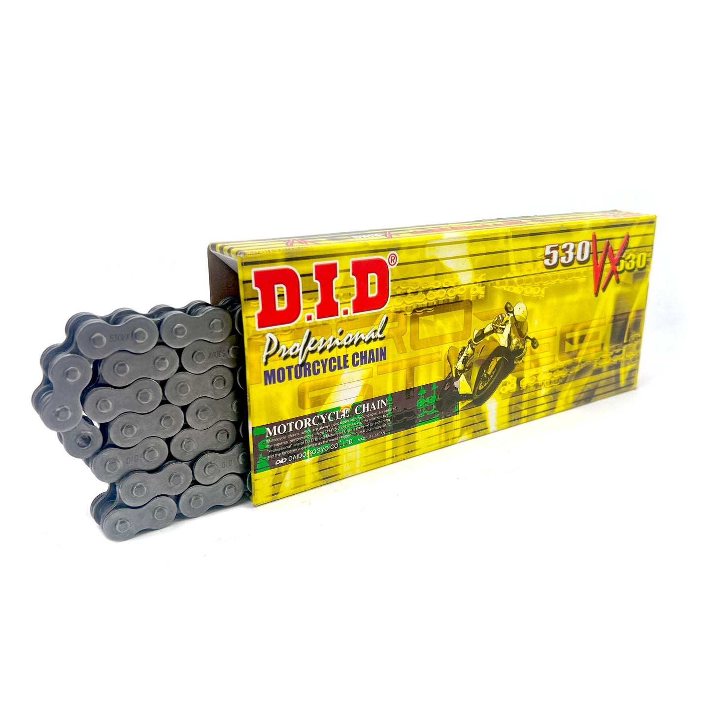 DID 530/50VX X-RING CHAIN 118L, DID530VX118, 530VX