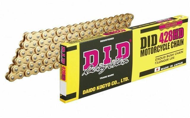 DID 428HD CHAIN 142L GOLD [RJ] DID428HDGG142