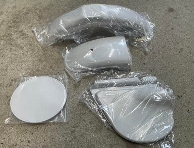 1973 Yamaha MX 250 360, SC 500 Plastic Kit