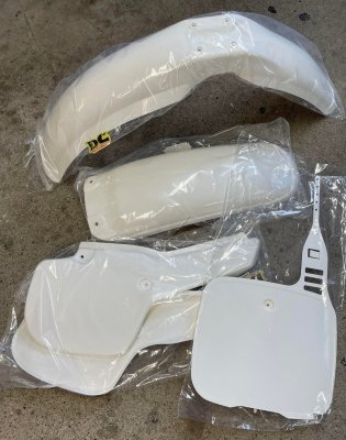 1983 Yamaha YZ 490 Plastic Kit