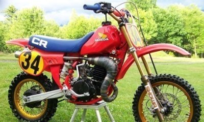 1983 1984 Honda CR 60 ; 1983 CR 80 Plastic Kit Flash Red