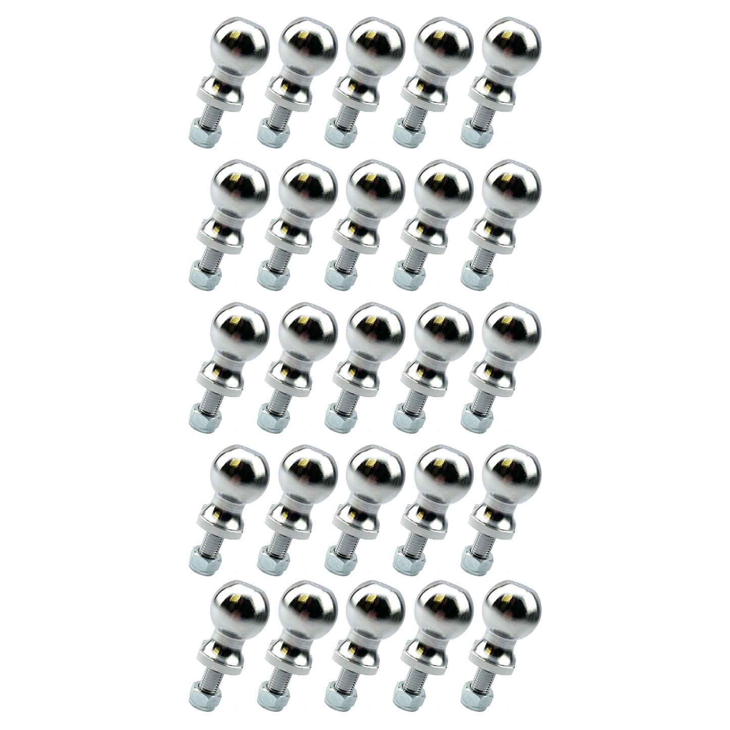 TRADE PACK 25 BALL HITCH [UNPACKED], 50mm TOW BALL UK SIZE
