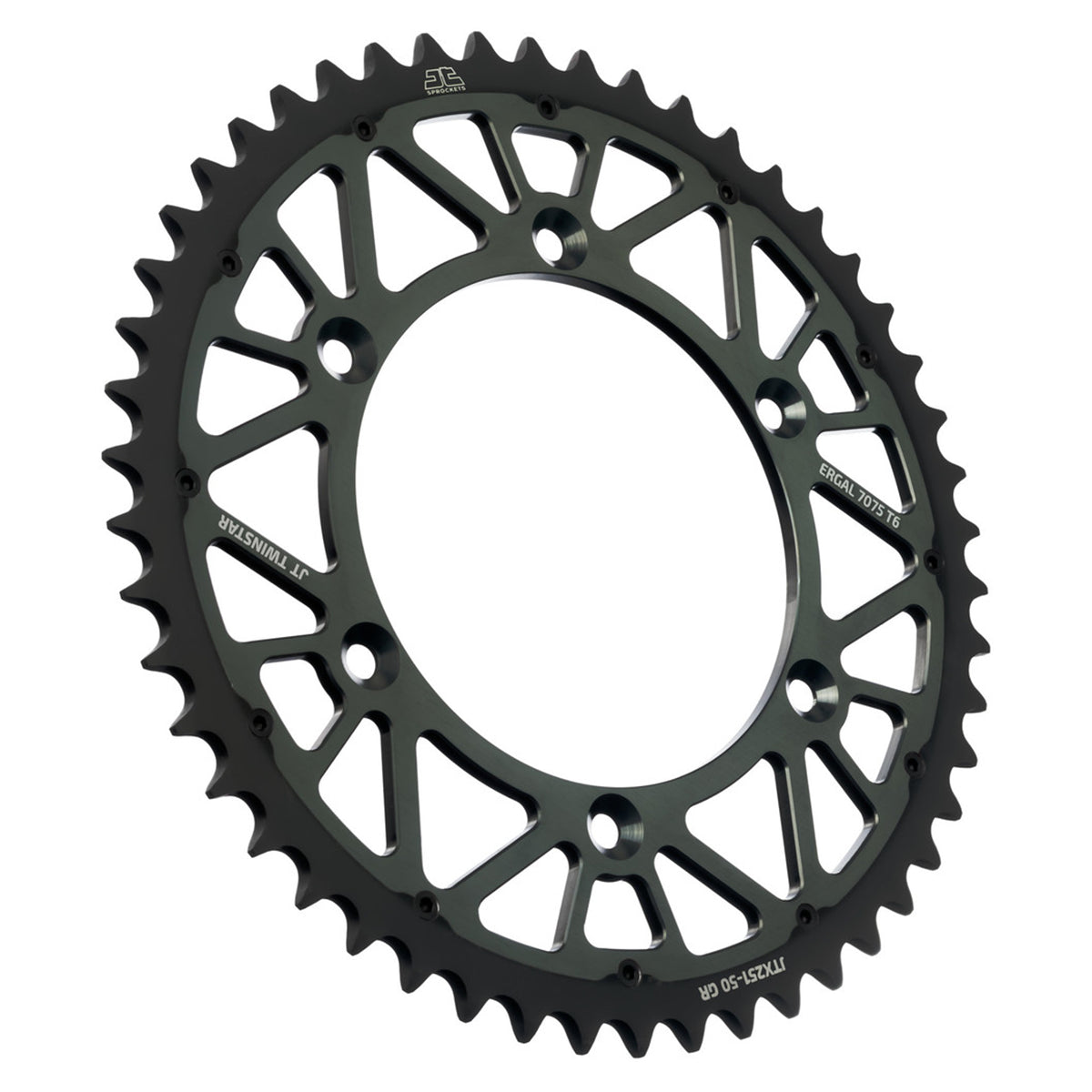 Twinstar Rear Sprocket KX125-250 82-23 jt.340001BLK 48T