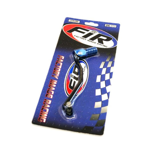 GEAR LEVER BLACK / BLUE TIP, ALUMINIUM FORGED 1C3-18110-00, FIR BRAND, YZ125 / YZ250