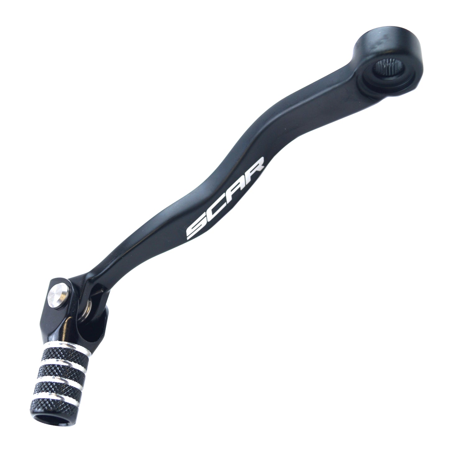 GEAR LEVER SHIFT KTM 250/300 SX 2023, BLACK ALUMINIUM FORGED, SCAR RACING GSL517BK