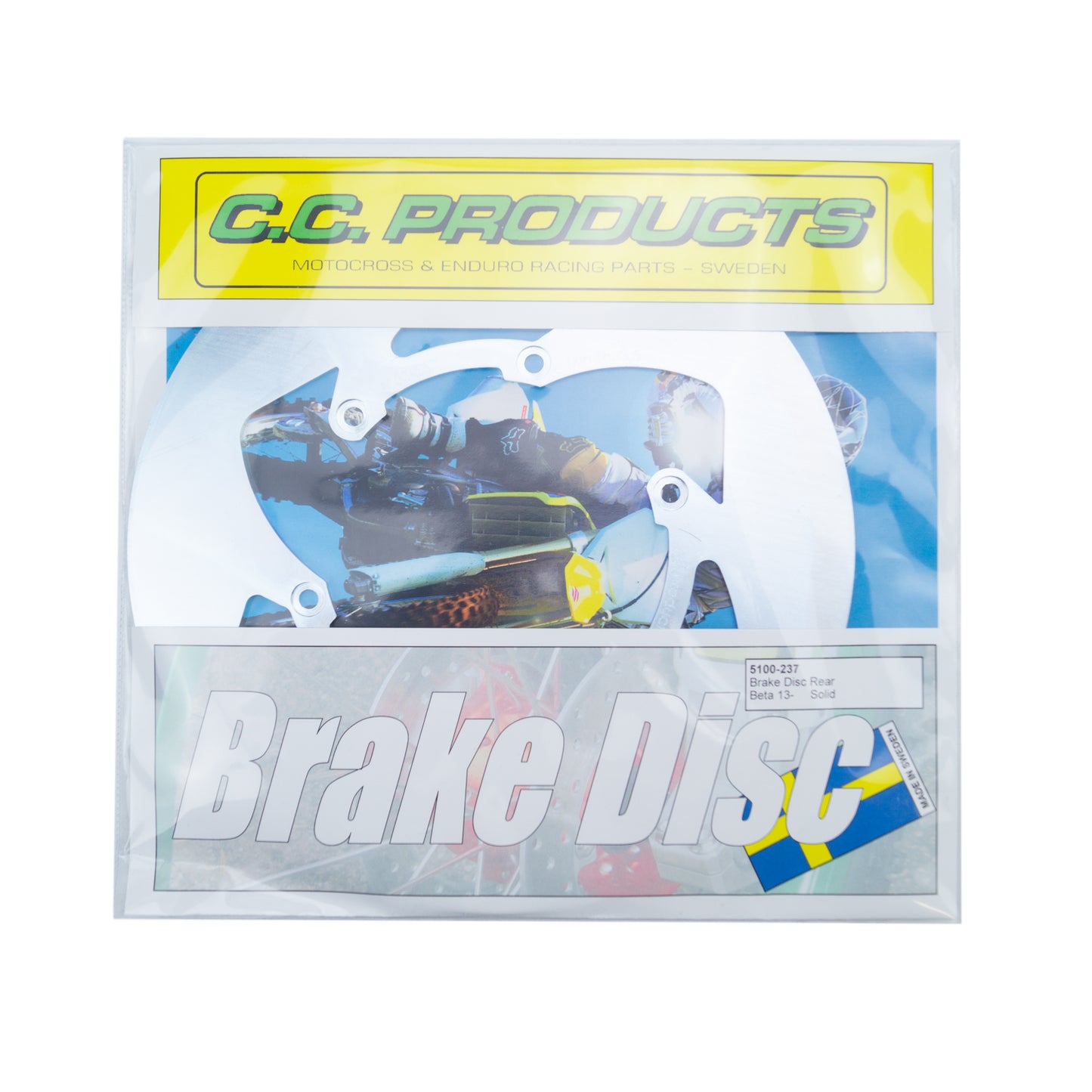 DISC SOLID REAR BETA 2013-ON, CROSS-CENTER PRODUCT 5100-237