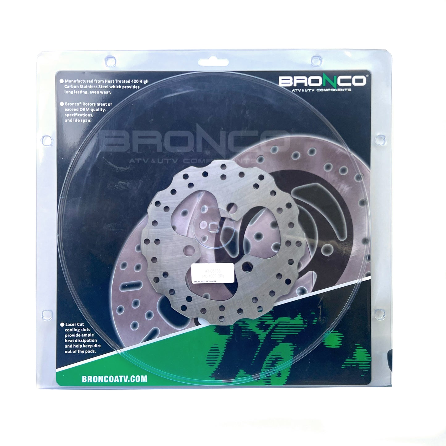 DISC BRAKE ROTOR FRONT LT230, BRONCO AT-05735 SUZUKI ATV