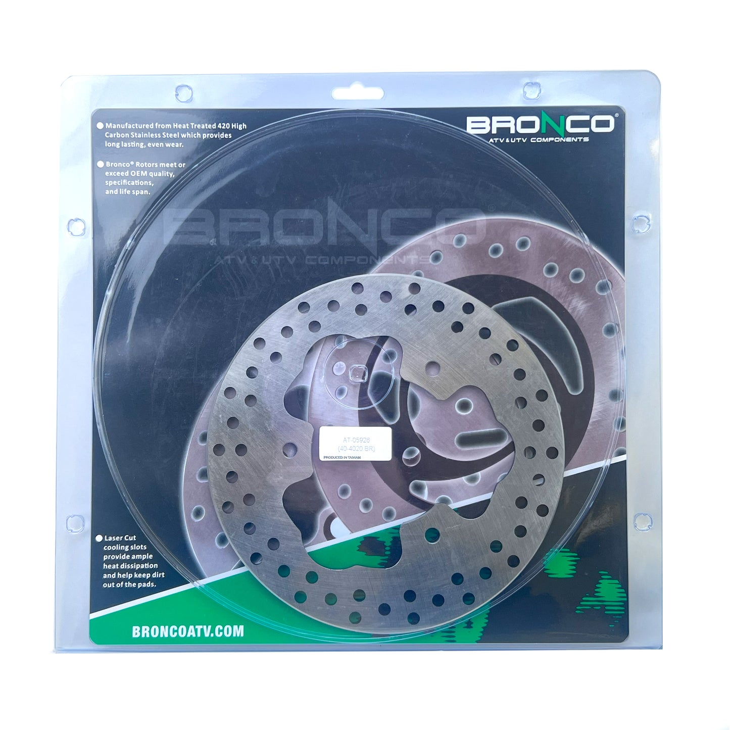 DISC BRAKE ROTOR REAR POLARIS, BRONCO AT-05926, MD6256D, 5253186