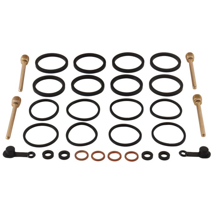 BRAKE CALIPER REBUILD KIT ALLBALLS, ALLBALLS 18-3176 HON CB/VFR/CBR 600-1000 FRONT