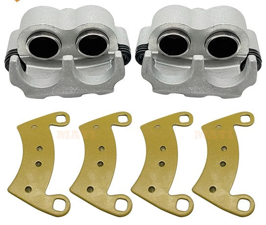 REAR BRAKE CALIPER AND PADS POLARIS RANGER CREW 30mm PISTON 1912374 1912375