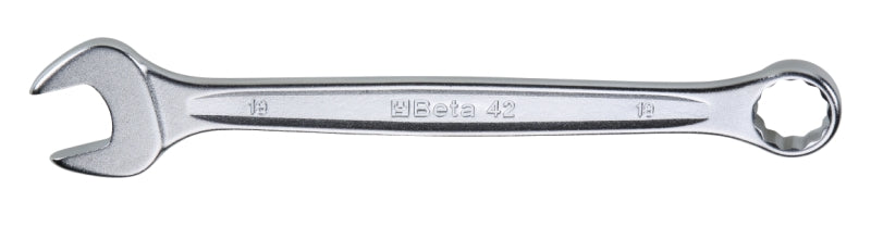 Combination Wrench Open Offset Ring Ends Chrome-Plated 17mm - Beta Tools 42 17